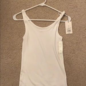 White tank top